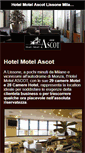 Mobile Screenshot of hotelascot.gisnet.it