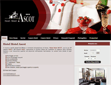 Tablet Screenshot of hotelascot.gisnet.it