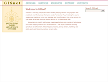 Tablet Screenshot of gisnet.com